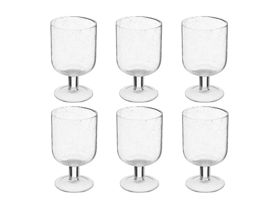 Lot de 6 Verres à Vin 