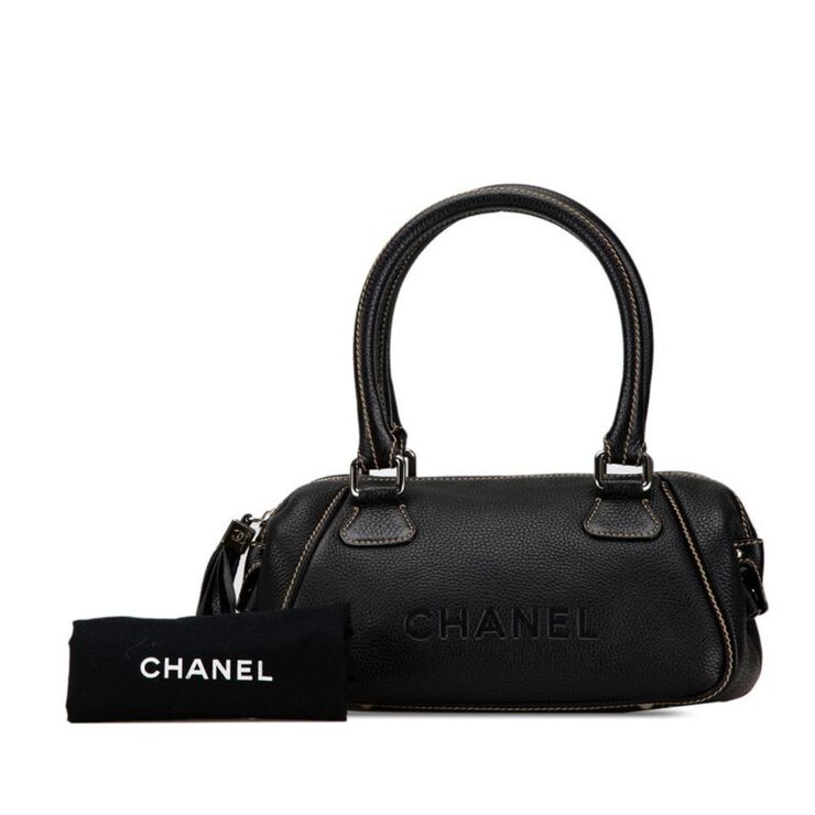 Chanel Vintage Chanel Handbag Black