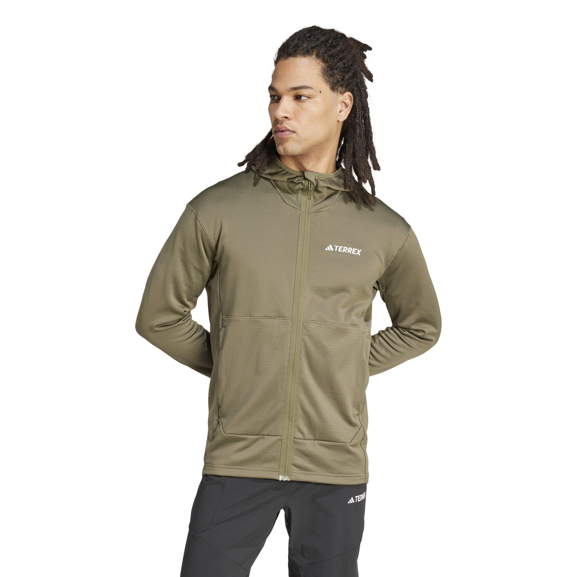 adidas Terrex XPerior Light Fleece Hooded Jacket Mens