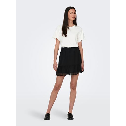 JDY Pisa Kortærmet T-shirt, Cloud Dancer, M