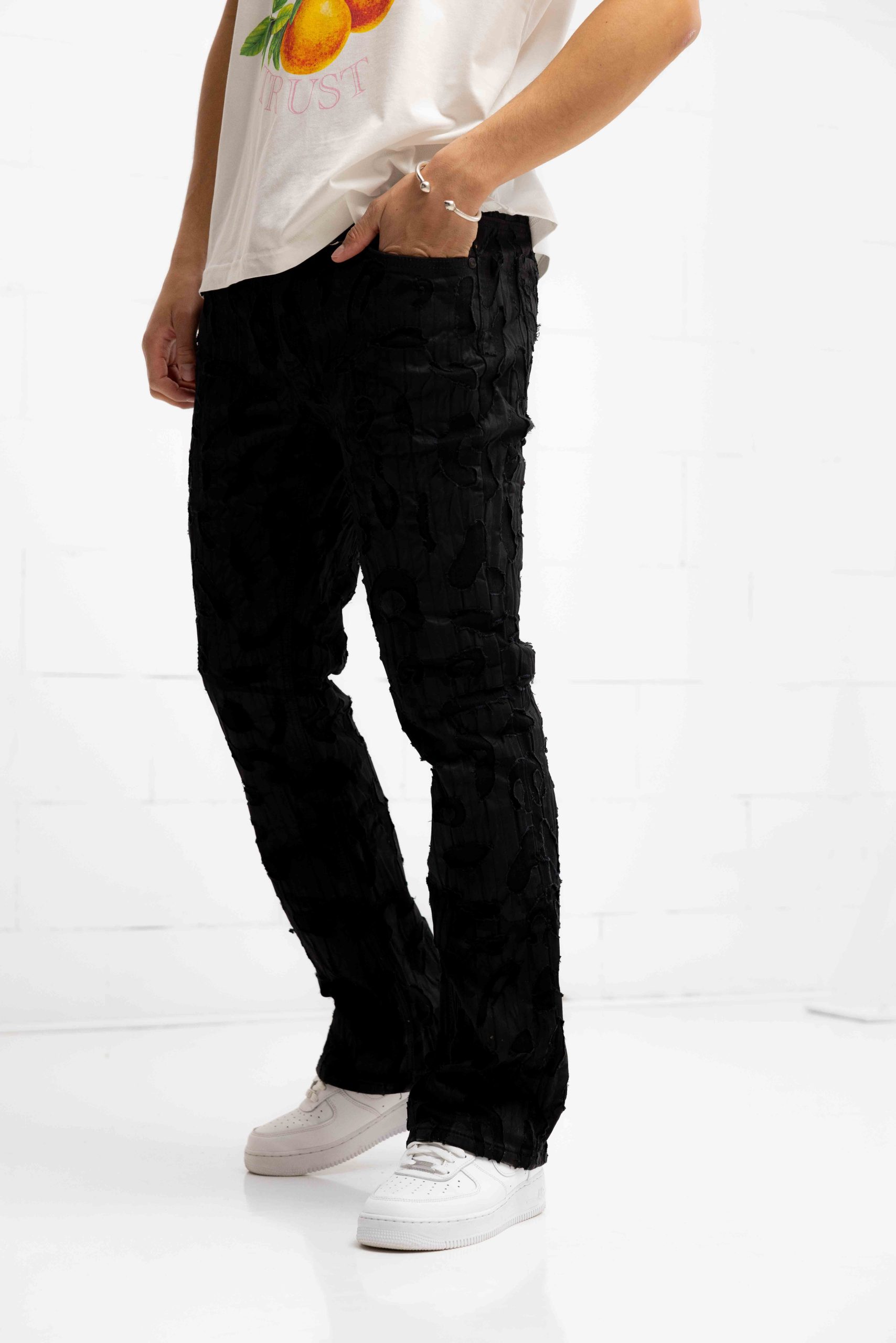 Amicci Franco Jeans Heren Zwart