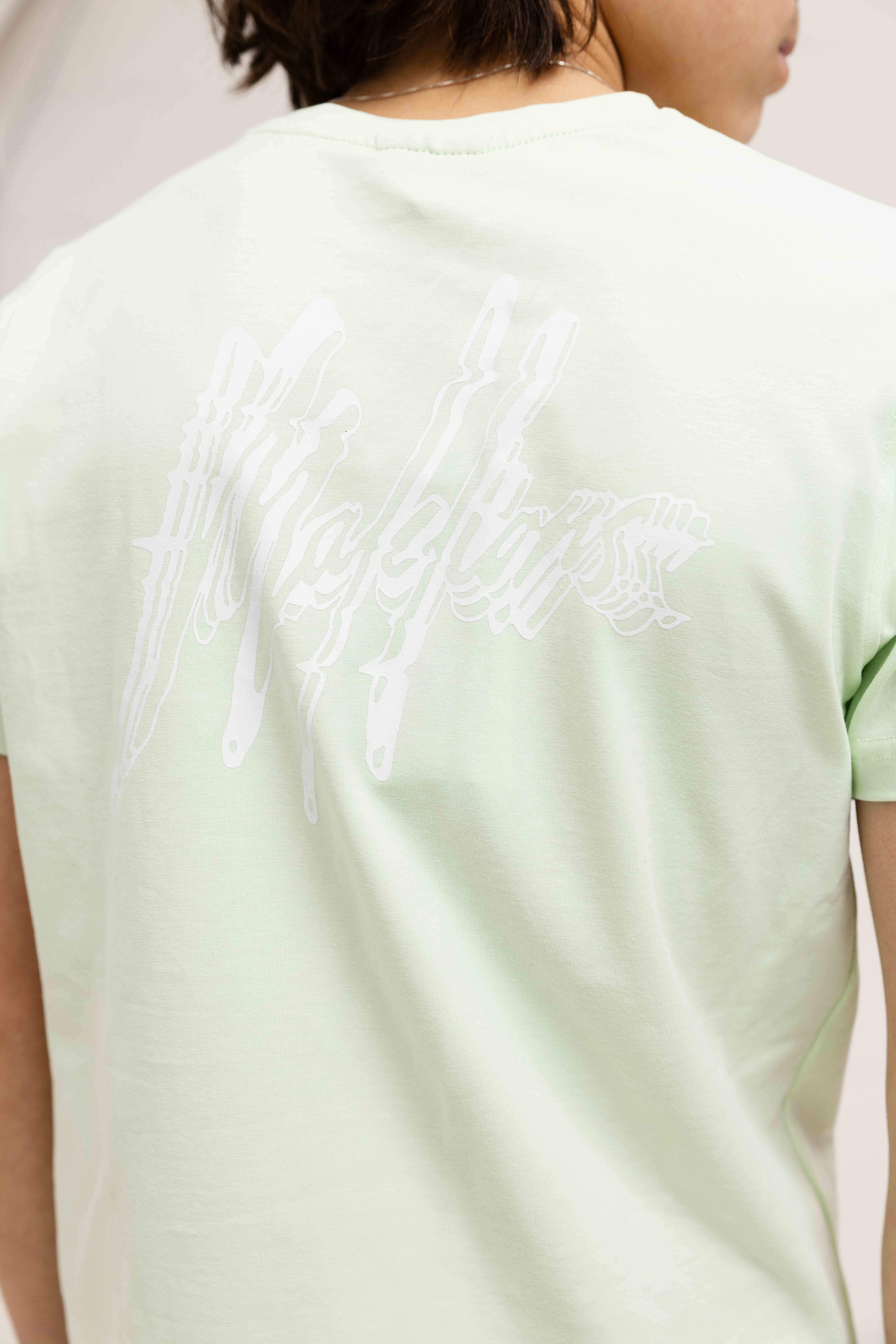 Malelions 3D Wave T-Shirt Kids Mintgroen