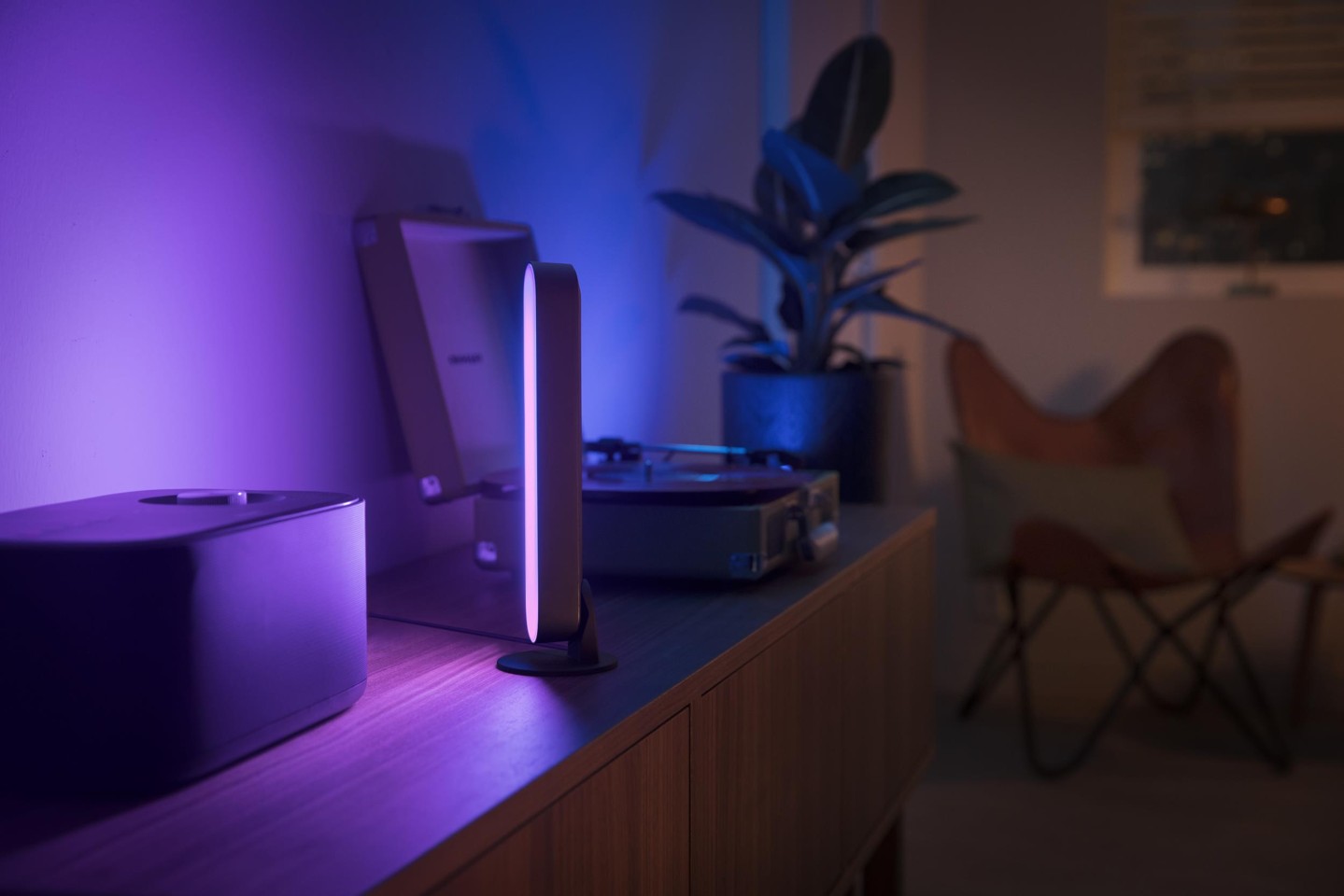 Philips Hue -Play-Lysskinne Udvidelsespakke Sort - White & Color Ambiance