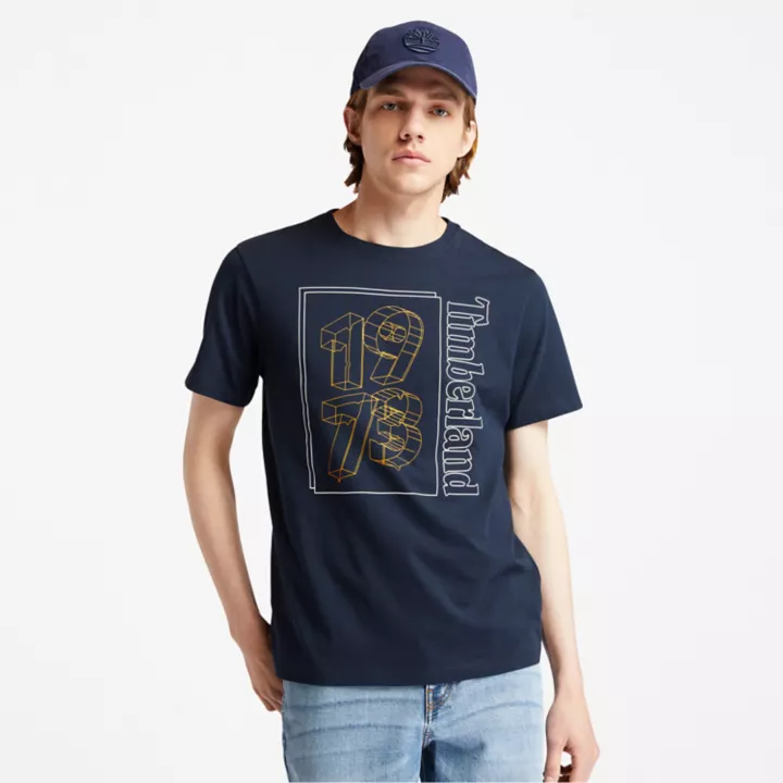 Casquette de base-ball en coton Soundview pour homme en bleu marine