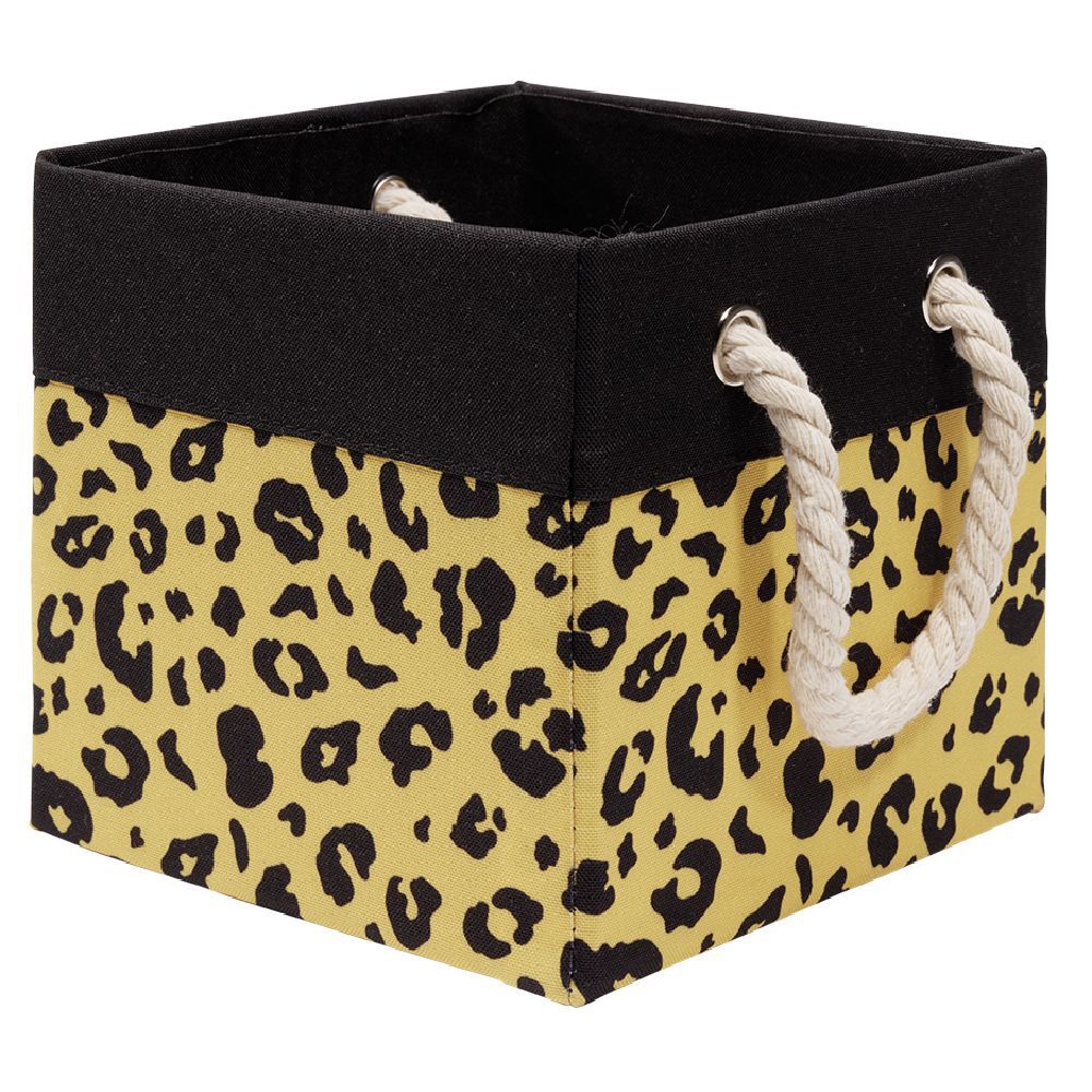 Boîte déco tissu 15x15xH14cm
