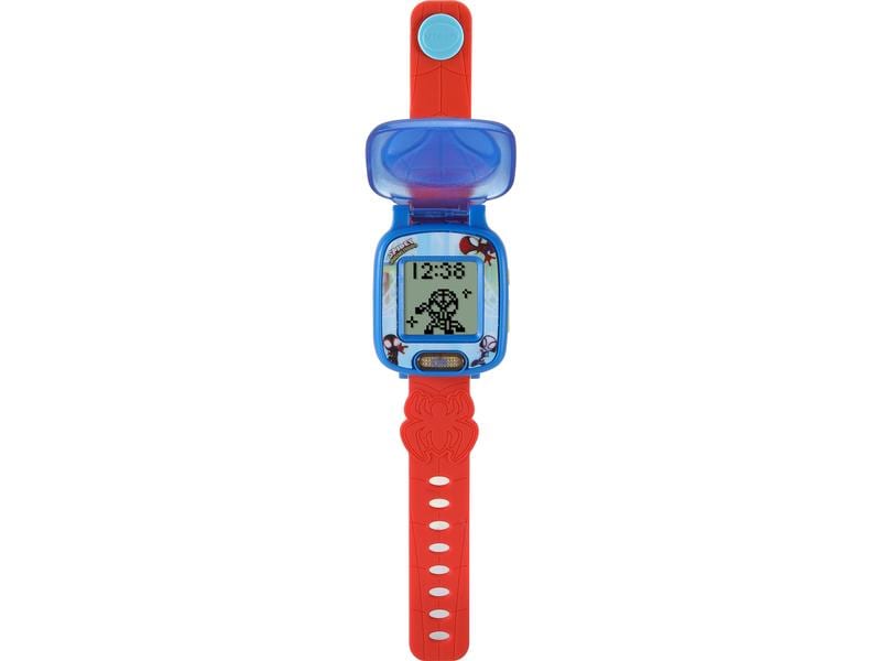 Vtech Spidey und seine Super-Freunde – Lernuhr -DE- Digitale Kinderuhr mit vielen Funktionen und Lernspielen