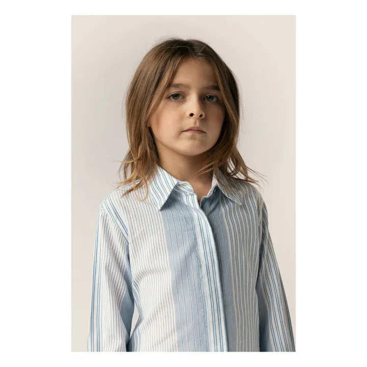Simple Kids Chemise Twix Summer | Bleu