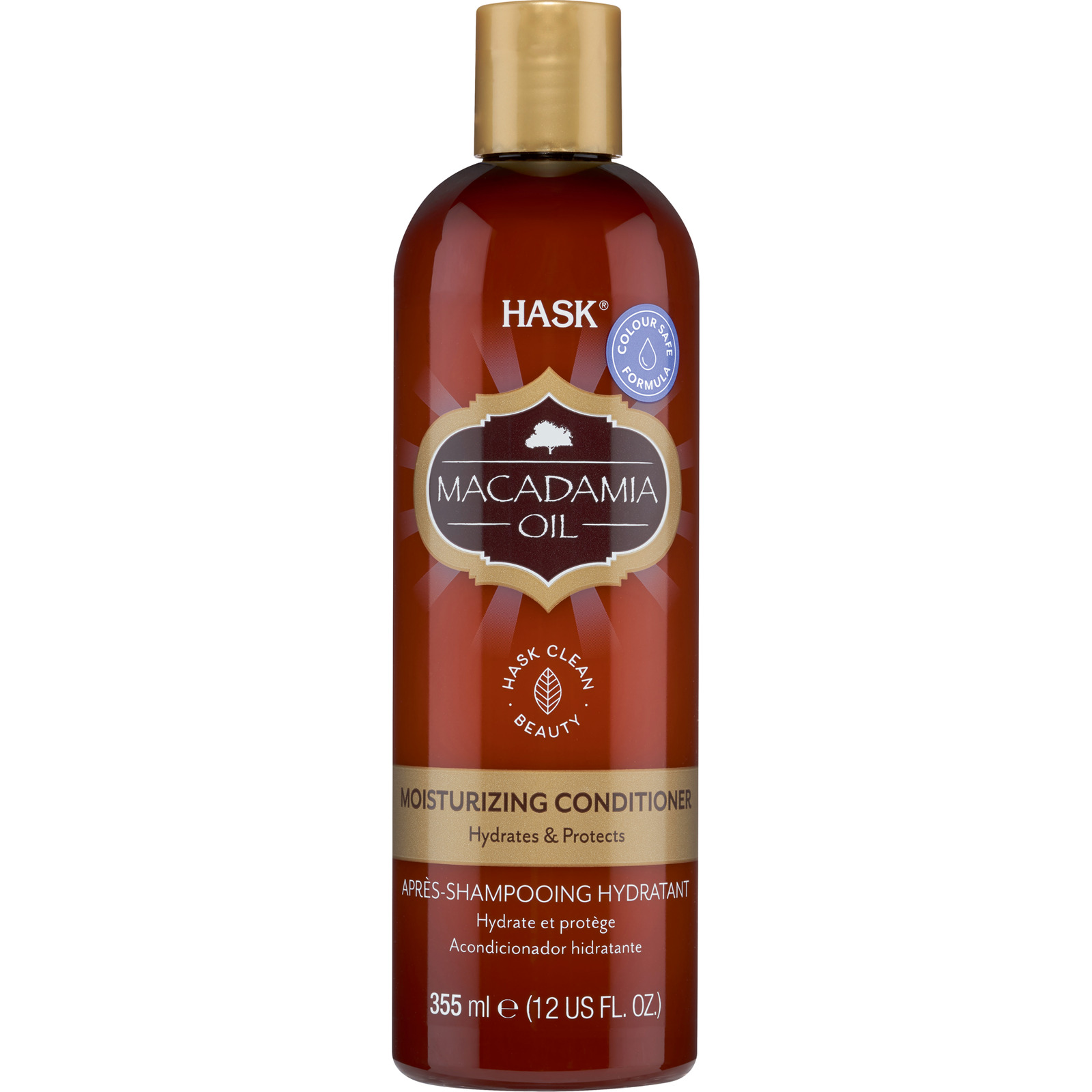 Hask Moisturizing Conditioner Macadamia Oil 355 ml