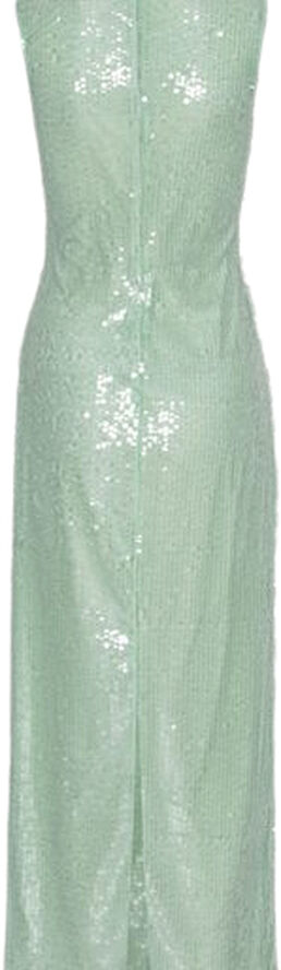 ROTATE Birger Christensen SEQUINS MIDI DRESS Gossamer green