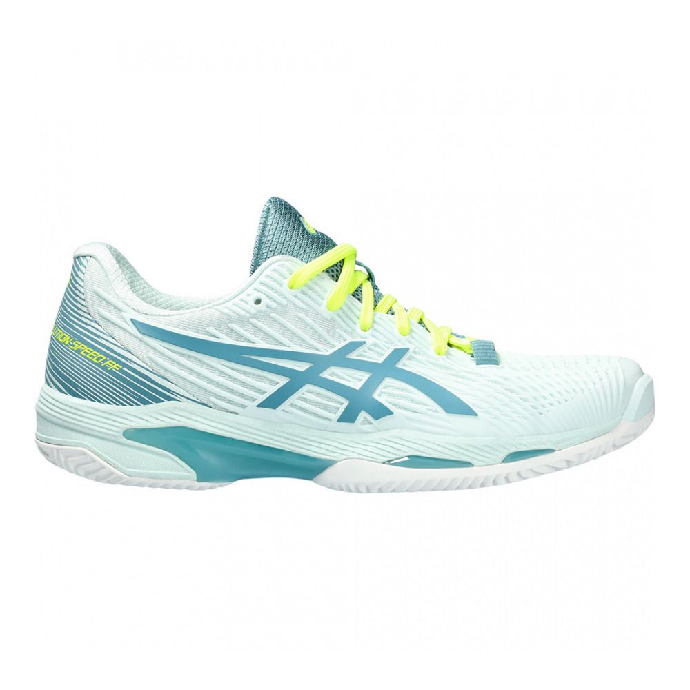 Asics SOLUTION SPEED FF 2 CLAY - Chaussures de tennis Femme soothing sea/gris blue