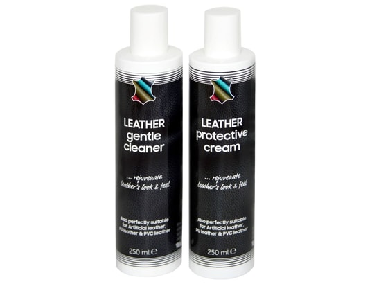 VIDAXL - Coffret nettoyage Kit d'entretien du cuir care kit 2x250 ml