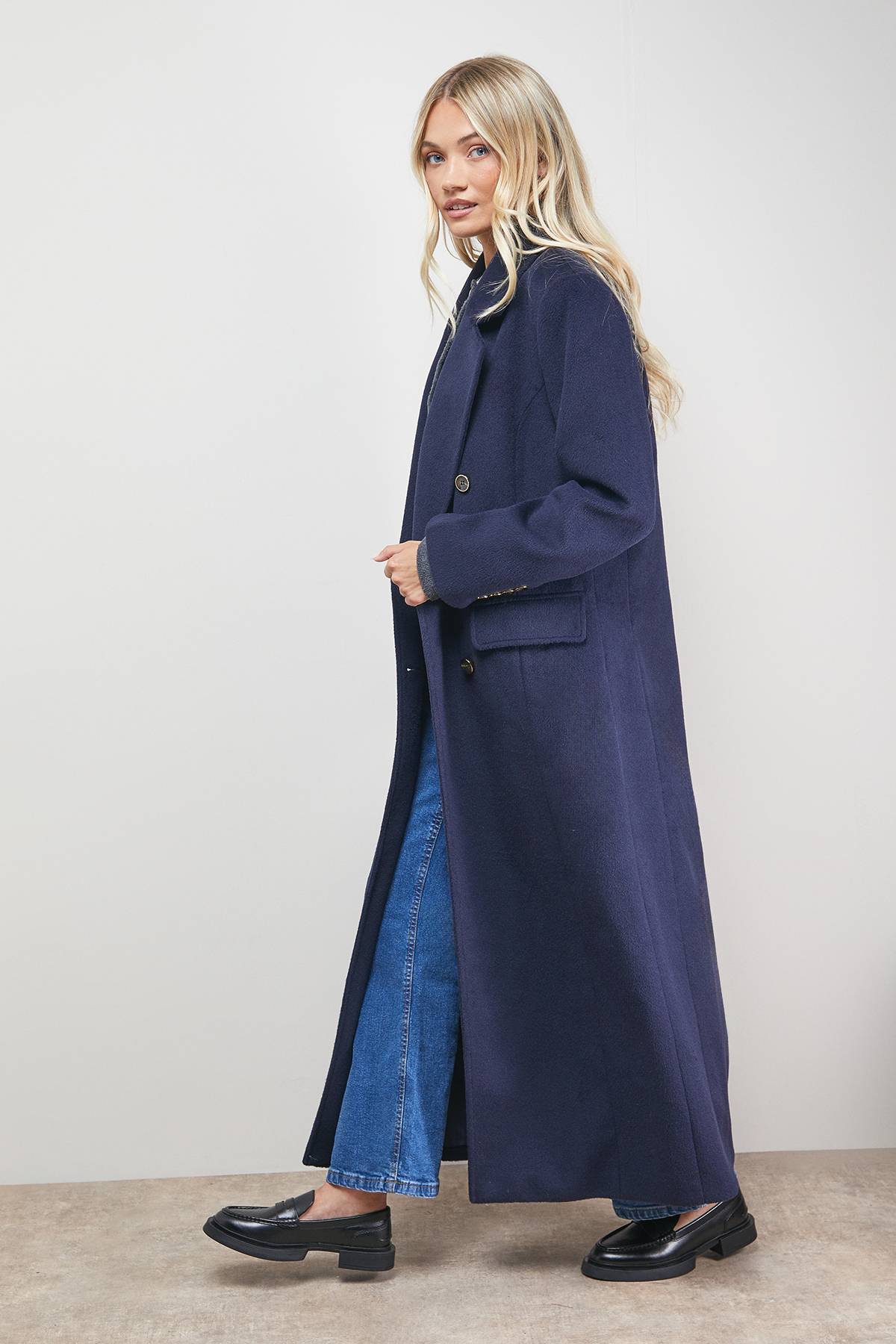 Oasis Manteau Long Ajusté