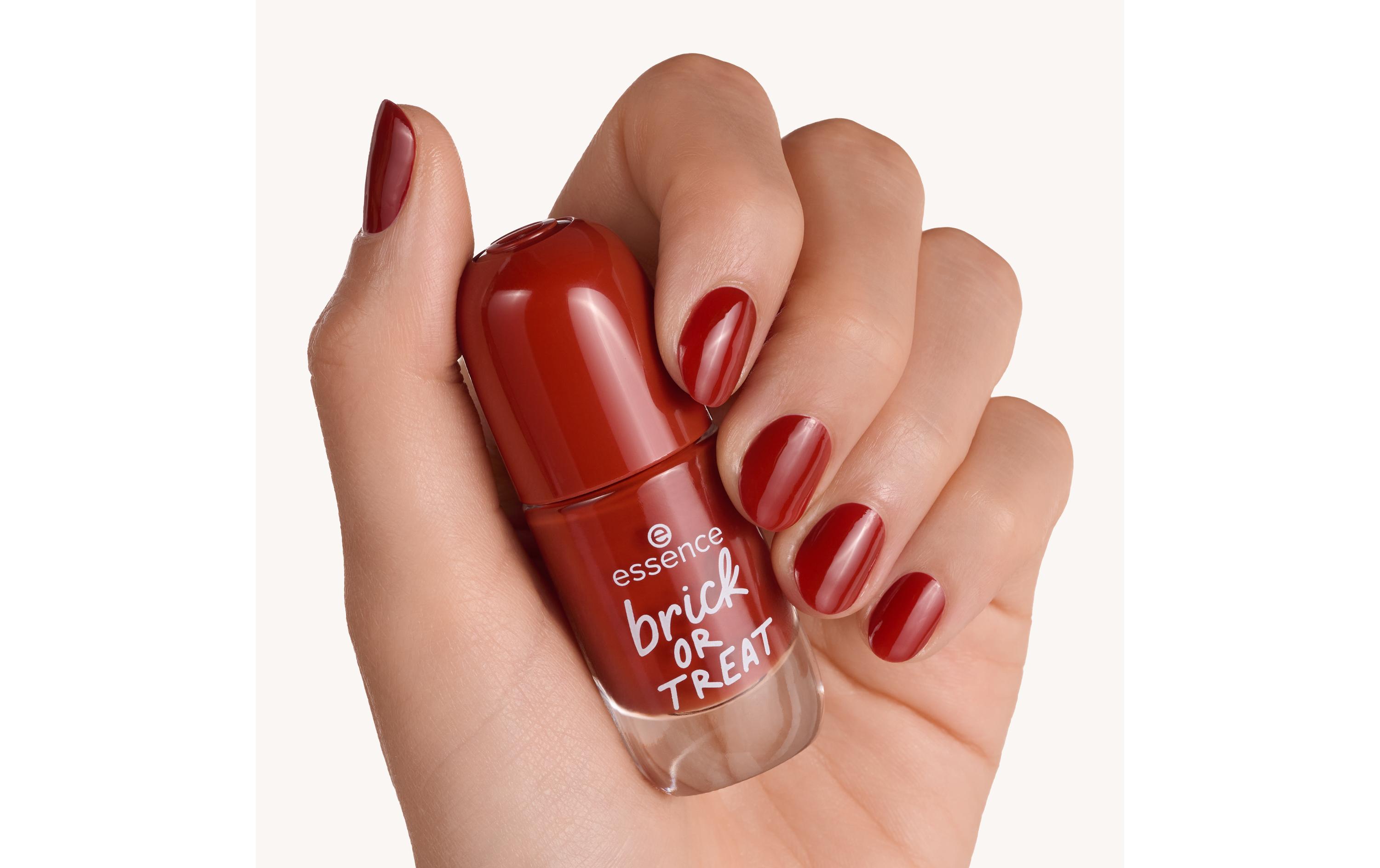 Nagellack 59 brick OR TREATSchnelltrocknender Nagellack für ein hochglänzendes Gel-Finish