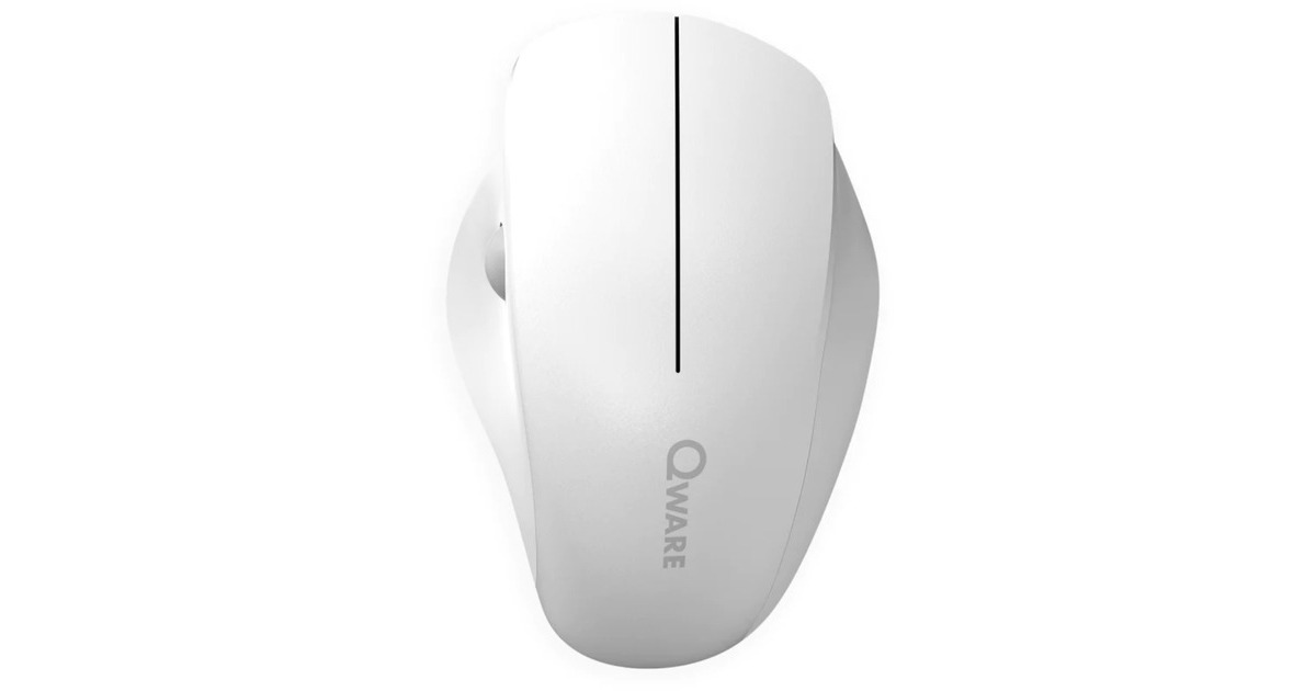 QwareLuton Draadloze Muis  (Wit, 1600 DPI)