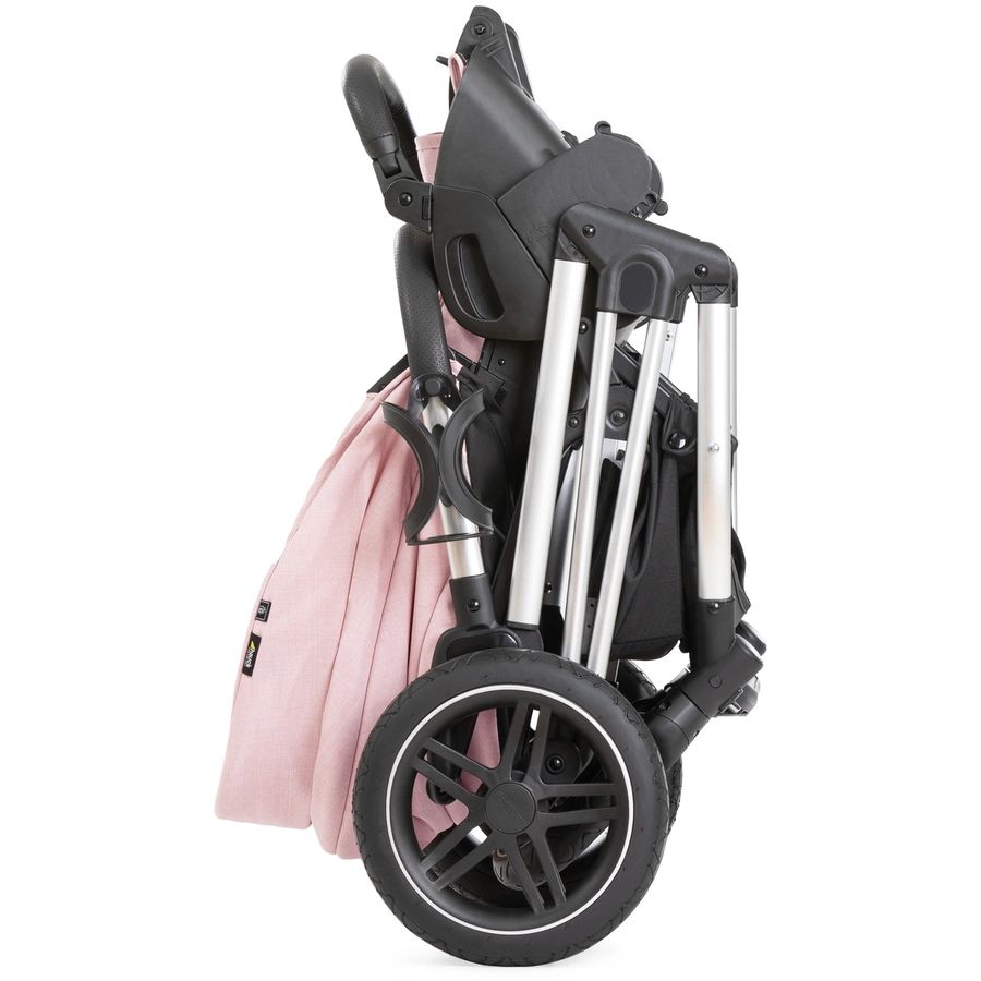 hauck Kinderwagen Vision X Set Silver Melange Rose