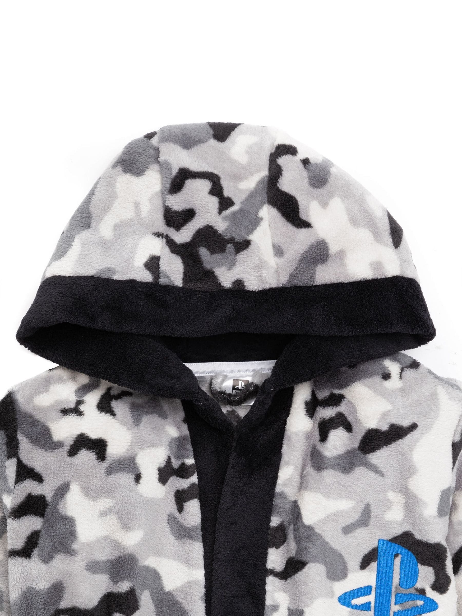 Grijs Playstation™ - Vanilla Underground - Uniseks fleece kamerjas voor kinderen