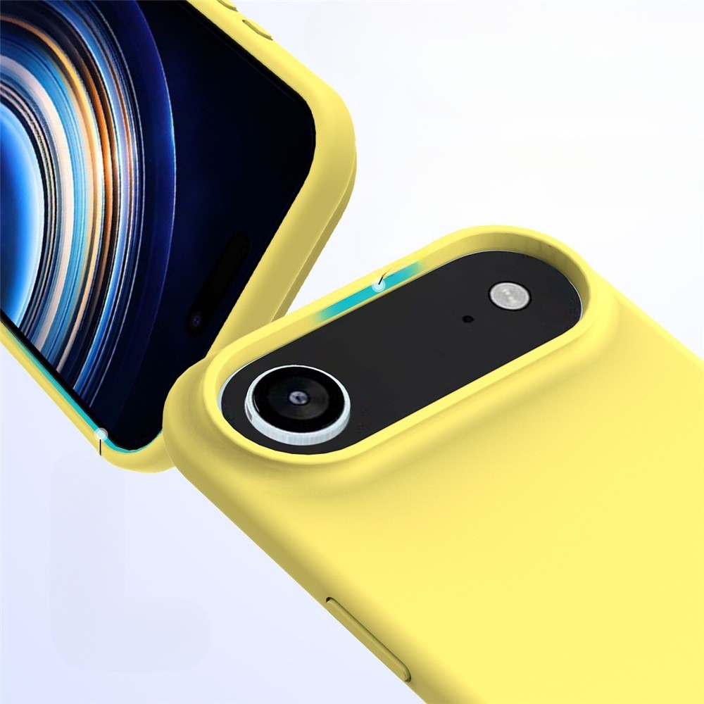 iPhone Air Silikon Case Hülle - Gelb