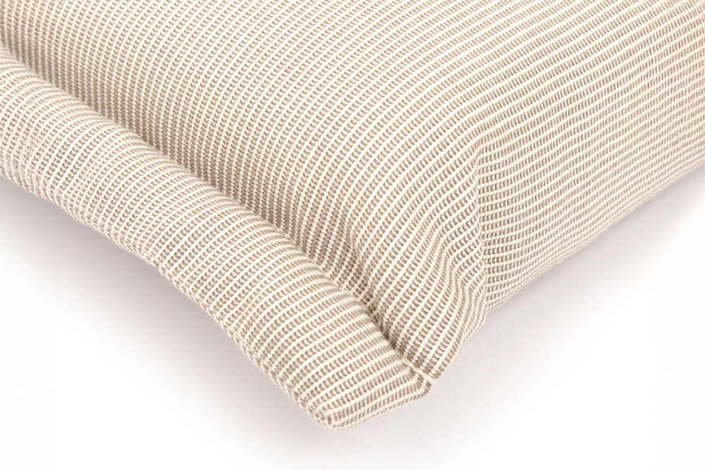 Outdoor Kissen ROG 46x48cm beige Sitzkissen Polster-Auflage für Gartenstuhl