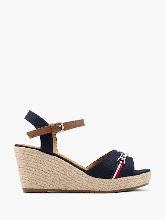 TOM TAILOR Sandalette Blau