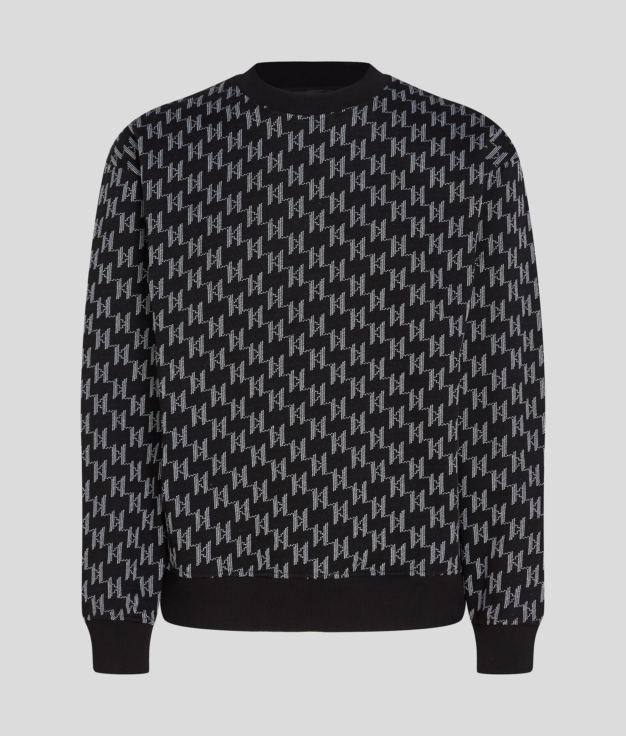 SWEAT-SHIRT EN JACQUARD KL MONOGRAM