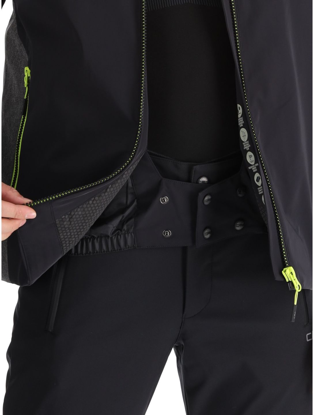 34W4717 ski-jas heren