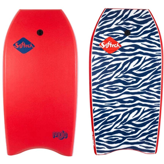 Softech Bodyboard Mojo Red Zebra