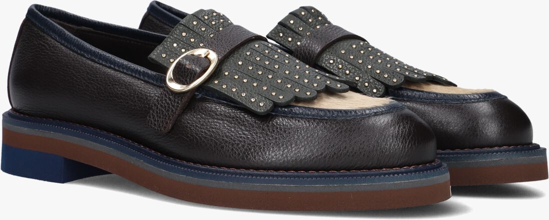 zwarte pertini loafers 33104