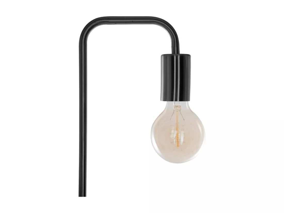 Lampadaire Noir en Métal H 150 cm