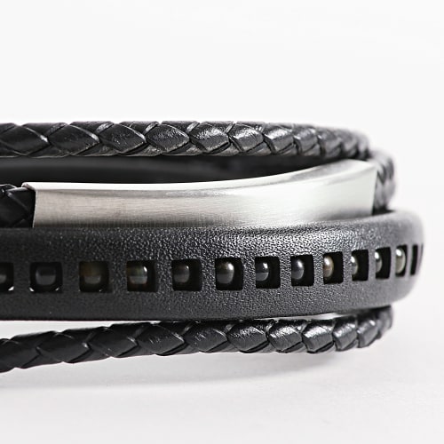 Bracelet Multi-Rangs 02V9802M Noir