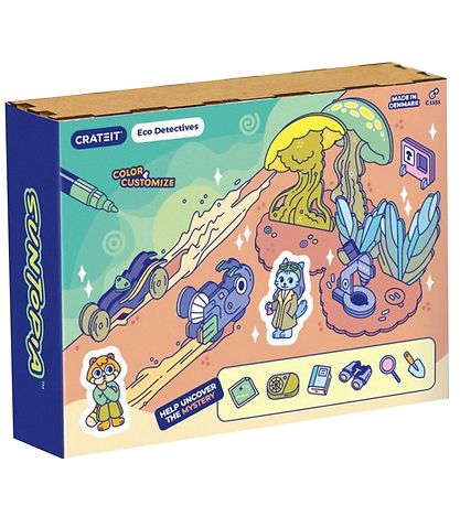 Crateit Kreatives Spielset - Suntopia - Eco Detectives