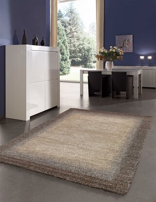 Friseeteppich Romeo 80 x 150 cm beige
