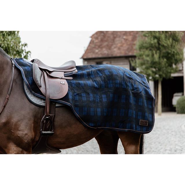 Uitrijdeken Kentucky Heavy Fleece Donkerblauw-blauw