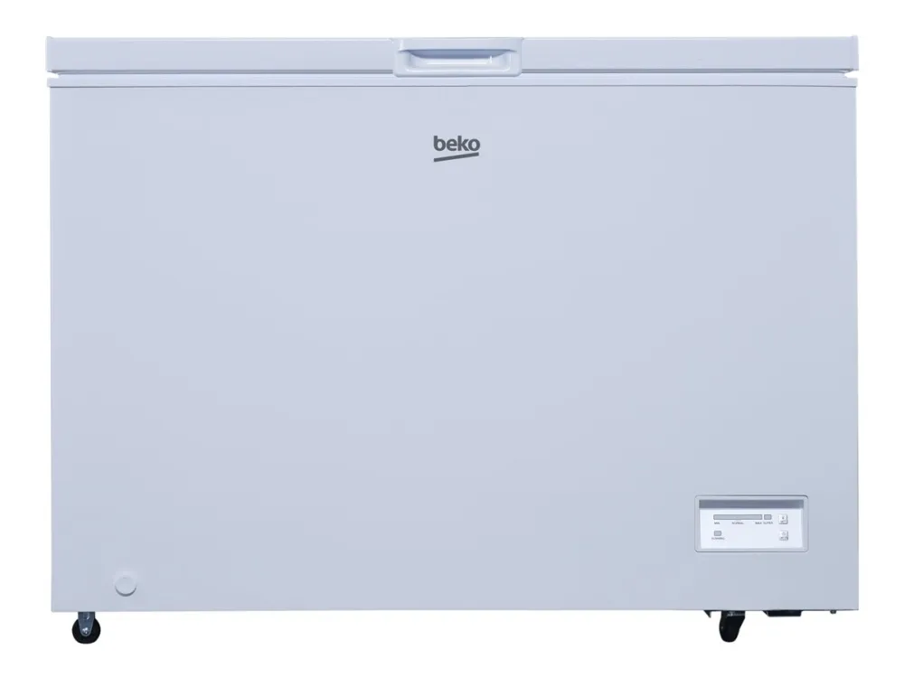 Beko CF316EWN - Kumme - bredde: 112 cm - dybde: 70 cm - højde: 84.5 cm - 308 liter - Klasse E - hvid