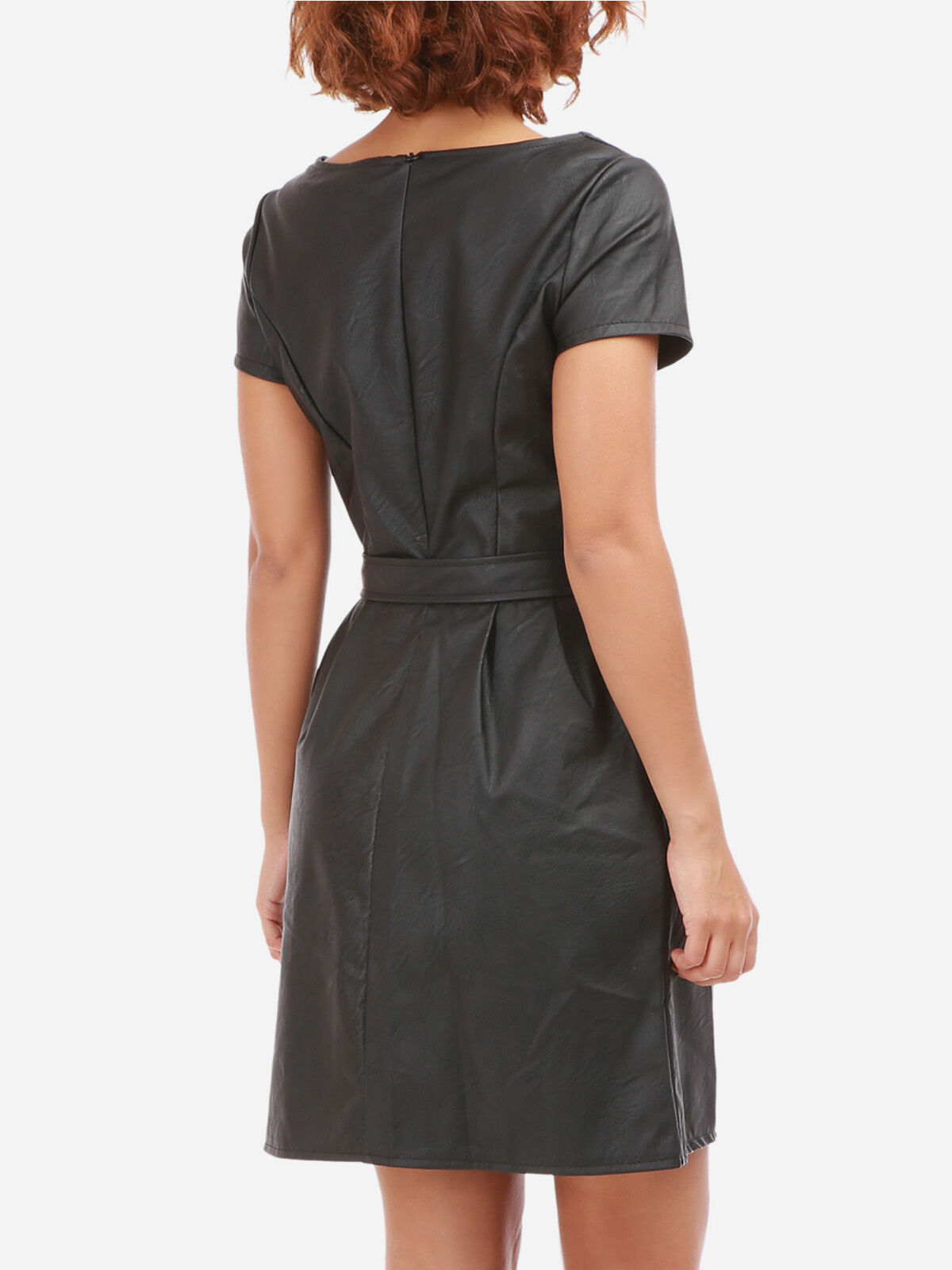 Robe en simili- Noir