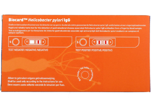 Biocard Helicobacter Pylori IgG Zelftest 1ST