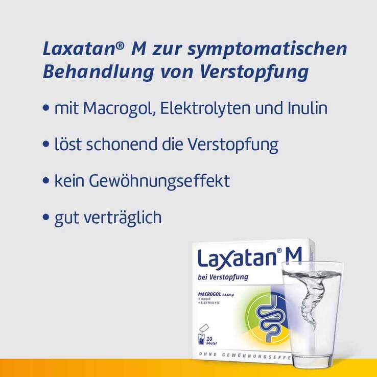 Laxatan M Granulat zur Herstellung einer Suspension zum Einnehmen , 10 St