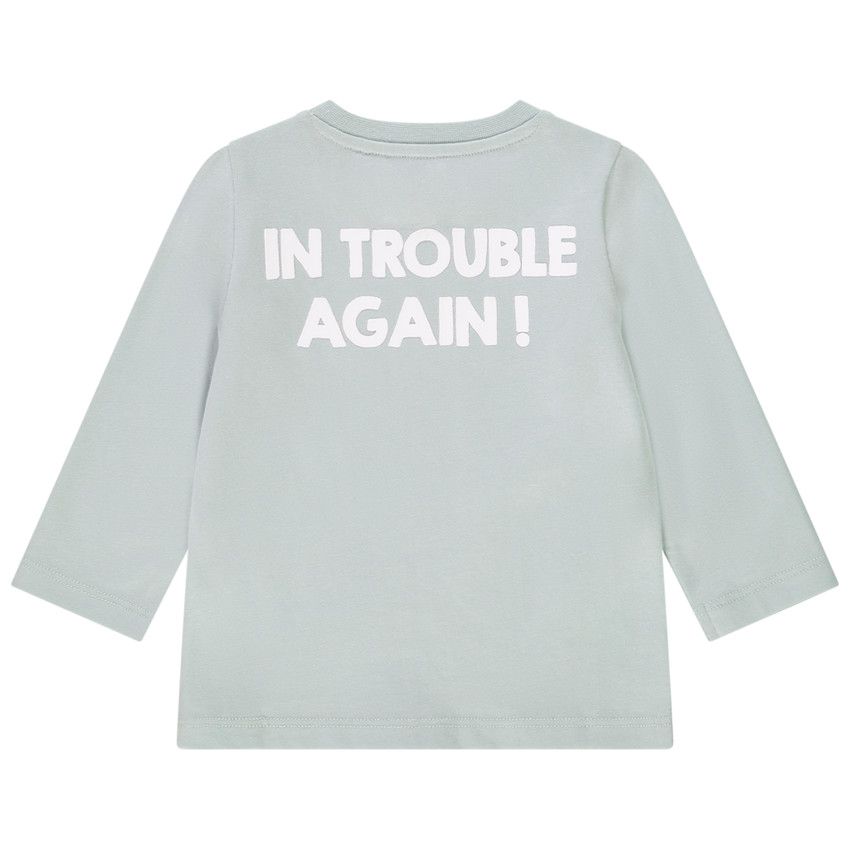 T-shirt manches longues en jersey Tic & Tac pour bébé garçon - Vert