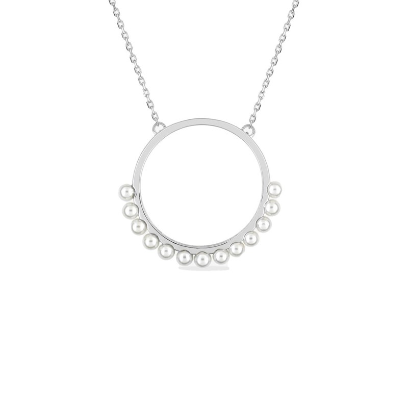 Collier Femme - perle - Or 18 Carats - Longueur : 42 cm