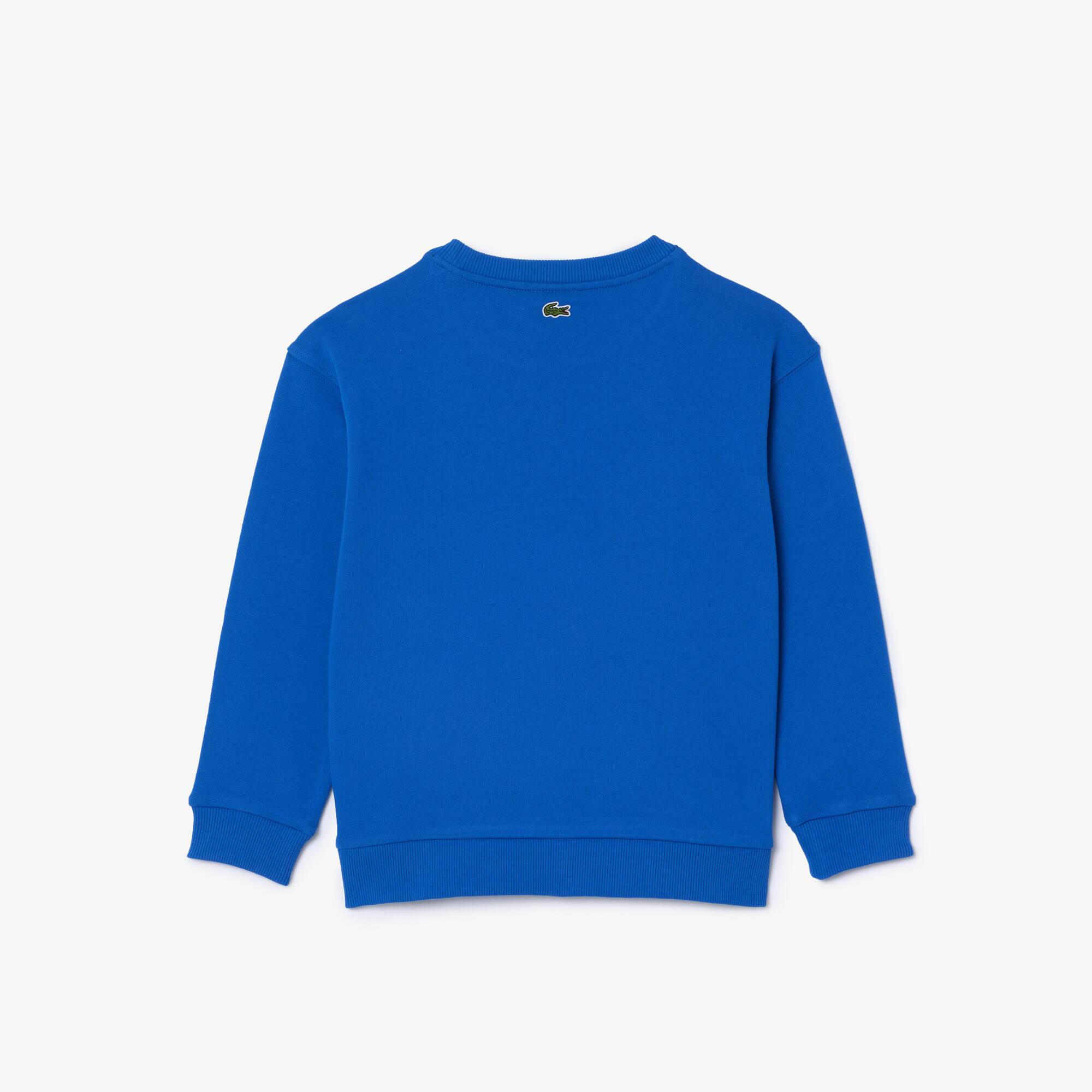 Sweatshirt Jogger avec imprimé signature Pullovers & Sweatshirts - Bleu - Lacoste - Enfant