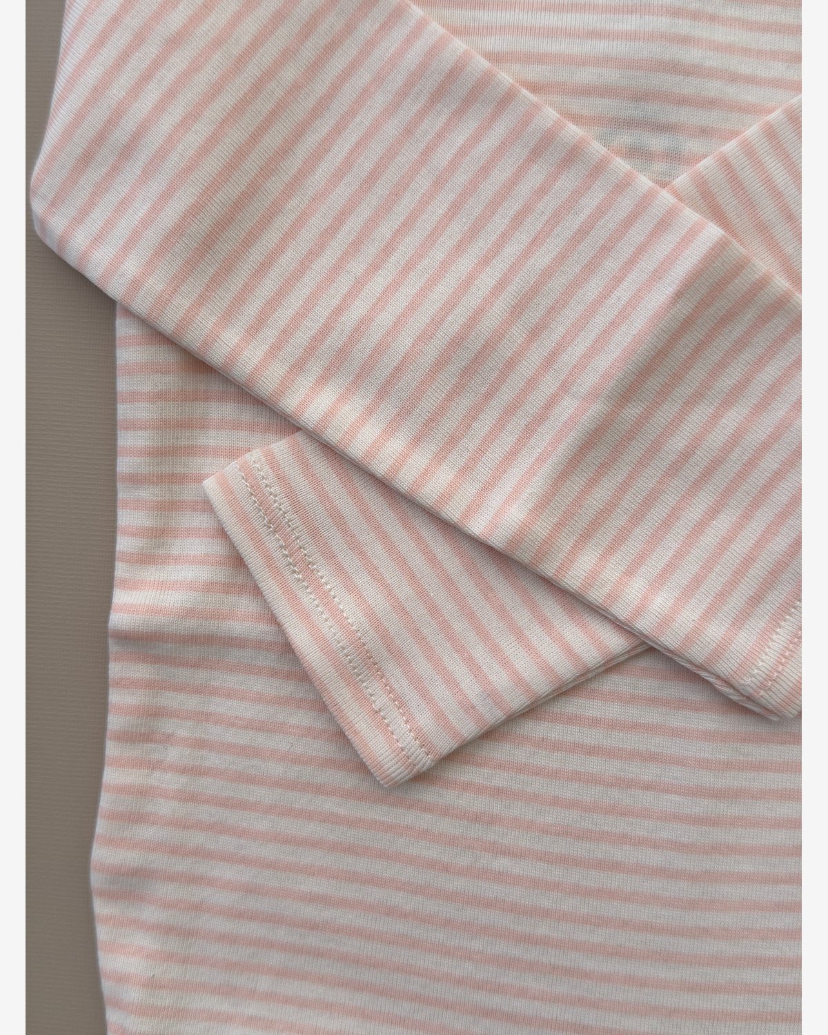Body m/ Konvolutt Hals – 100% Øko Bomull | Fio Stripe LS Body