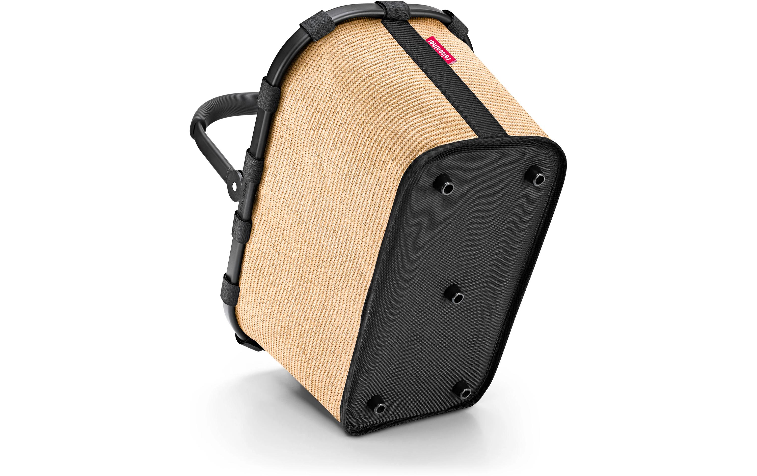 Einkaufskorb Carrybag Frame Raffia blackStilvoller Korb für den täglichen Einkauf