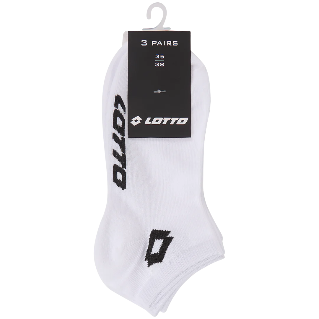 Lotto sneakersokken Maat 35/38 | 3 paar