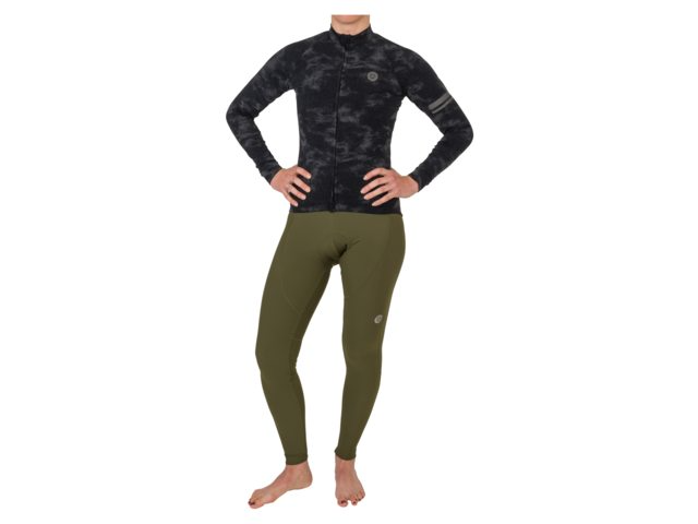 AGU Essential bibtights med pude Army Green dame