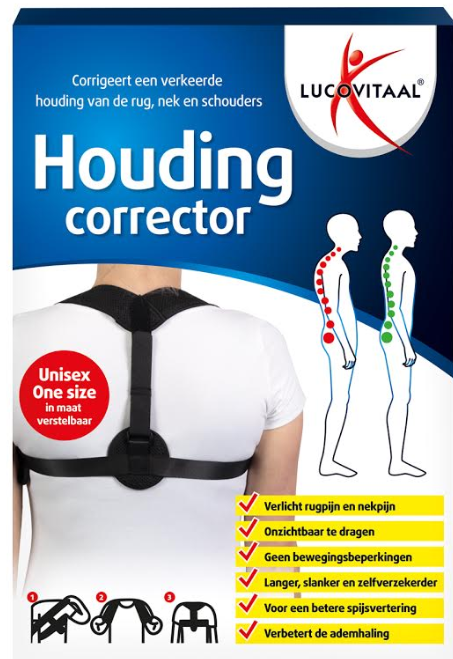 Lucovitaal Orthopedische houdingcorrector 1 stuk
