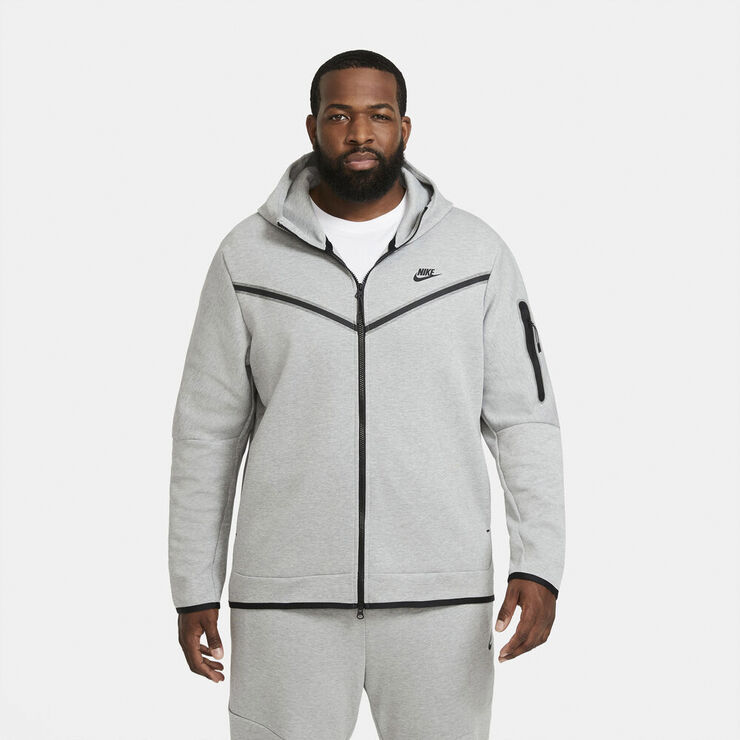 Nike Sportswear Tech Fleece Haettetroje Grå