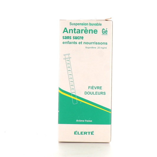 Antarène Suspension Buvable pour Enfants et Nourrissons
