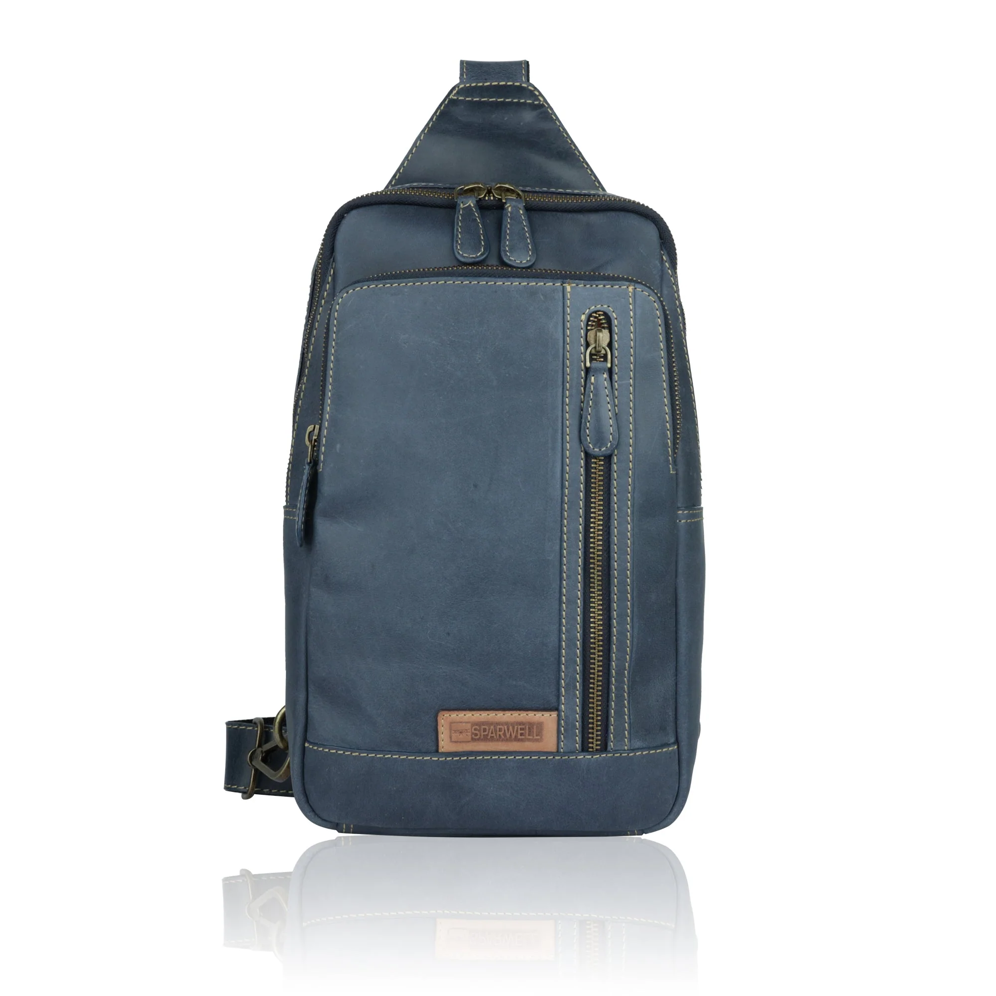 Sparwell Tanner Tenacious Trey Crossbody Bag Blue