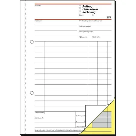 Sigel Kombinationsbuch A5, 2 x 40 Blatt