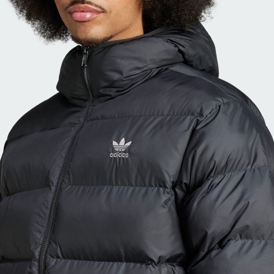 Adidas Original Doudoune à capuche ton sur ton