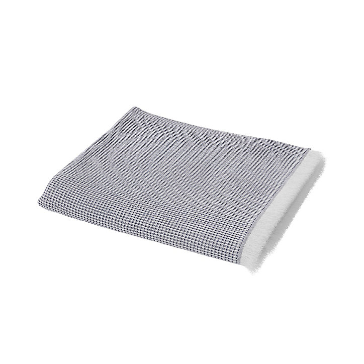 Serviette de bain grise nuage et anthracite Elland 150 x 100 cm GoodHome